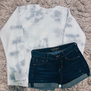 Gray/Grey Tie Dye Sweatshirt
